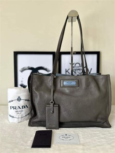 prada etiquette bag used